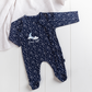 Moon Cat printed bodysuit for boys