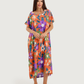 Short Patterned Viscose Shirt 002