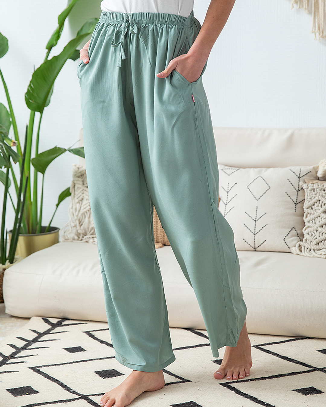 بنطلون فسكوز ساده حريمي