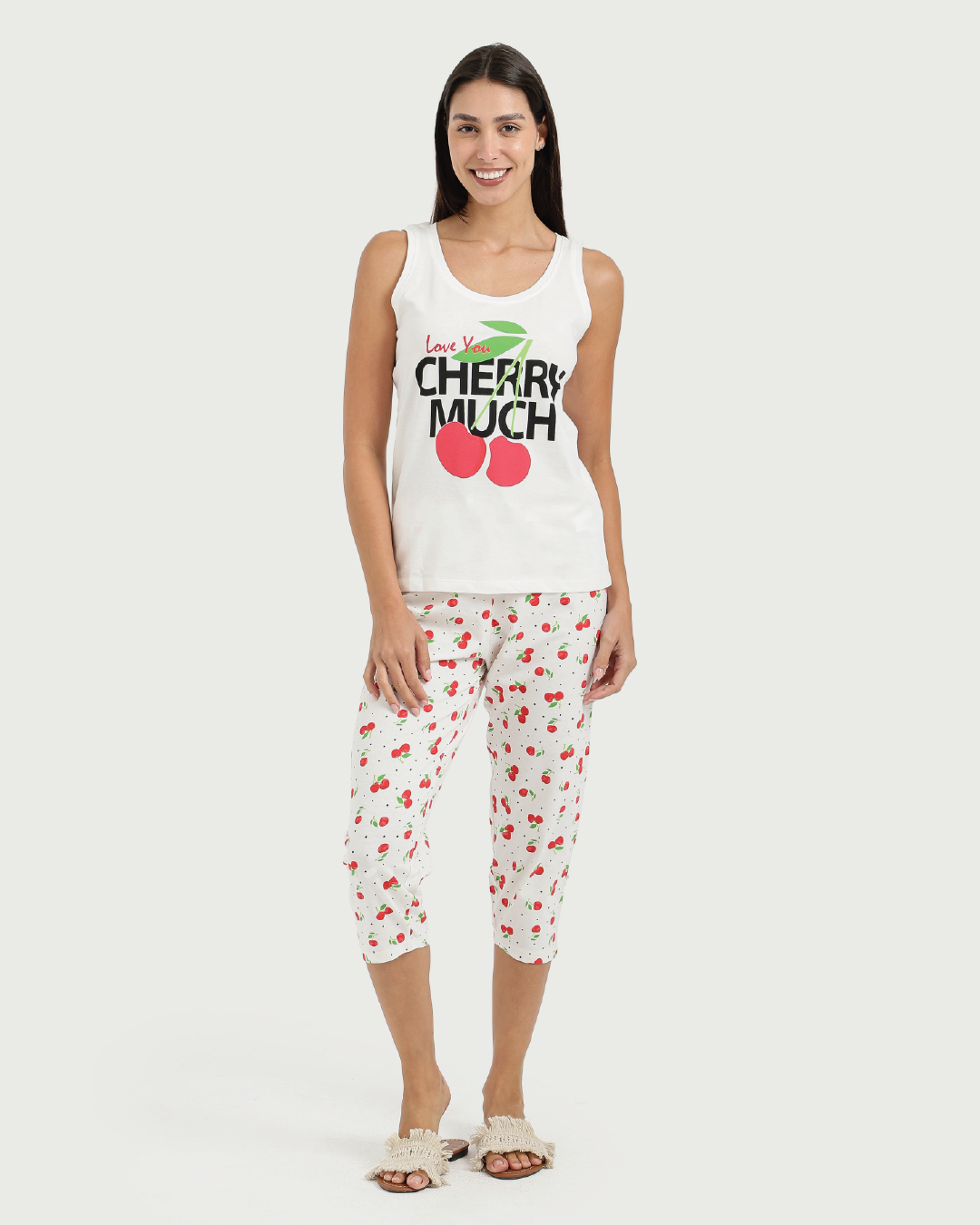 Cherry   بيجاما حريمي كت وبرمودا