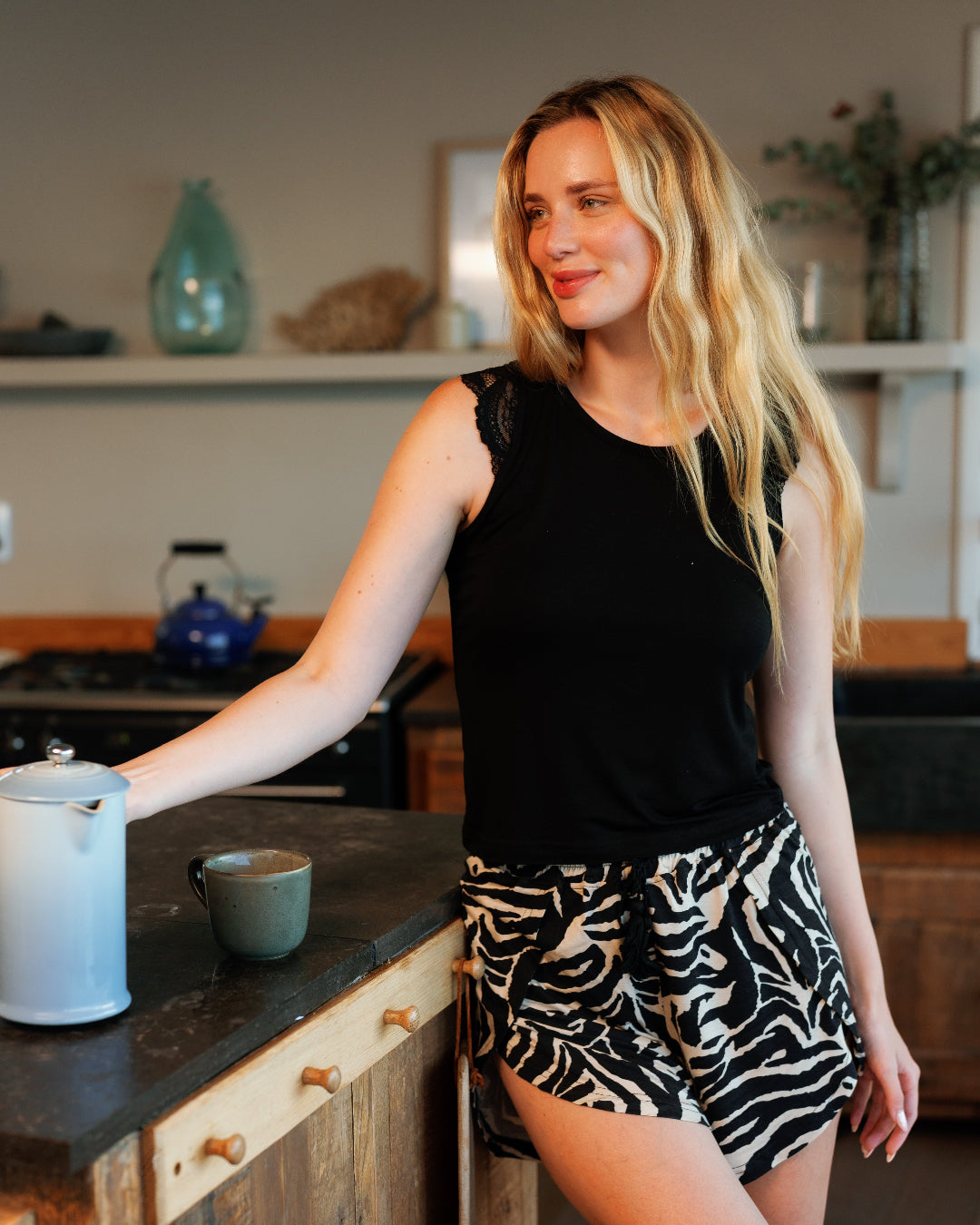 Tiger Print Women's Pajamas