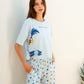 Women's Pantacor Pajamas with a Fun Print