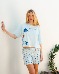 Women's Short Pajamas with a Fun Print