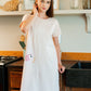 Women's Nightgown Cute Fish Dark Nude Color