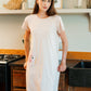 Women's Nightgown Cute Fish Dark Nude Color