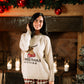 Women's Christmas pajamas, the warmth of the holidays