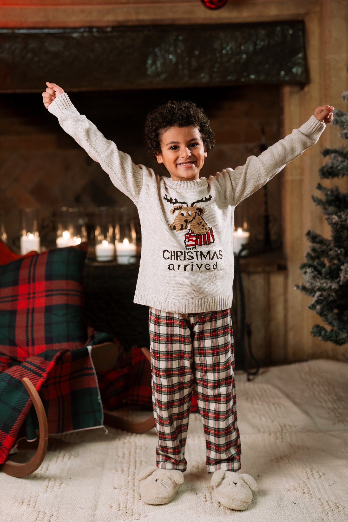 بيجاما كريسماس دفئ الأعياد