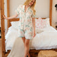 Large Floral Short Pajamas