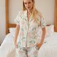 Large Floral Short Pajamas