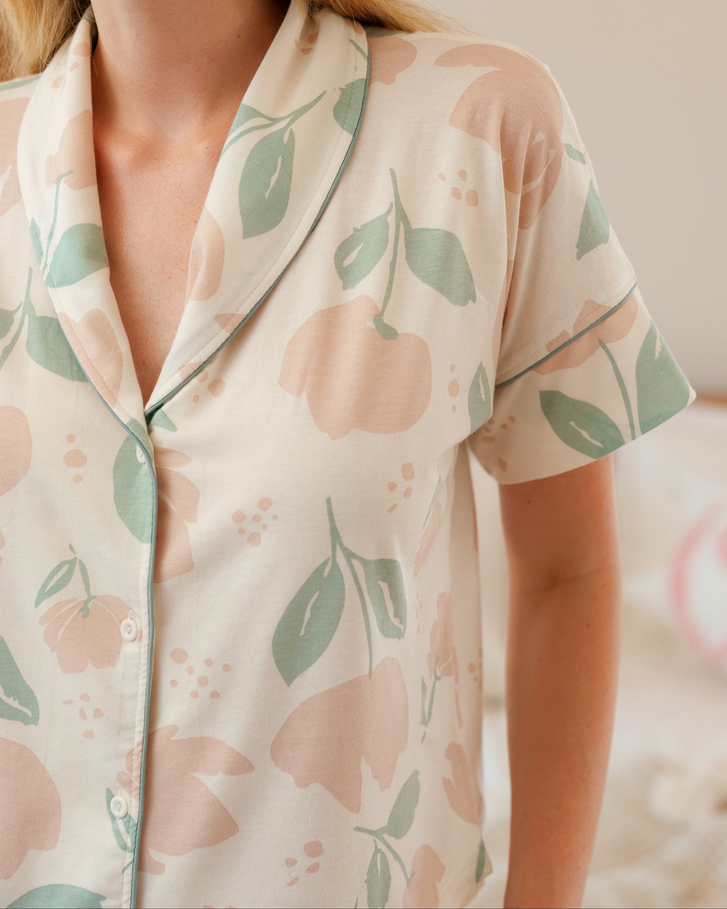 Large Floral Short Pajamas