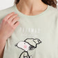 Women's Long Sleeve Snoopy Spring Pajamas