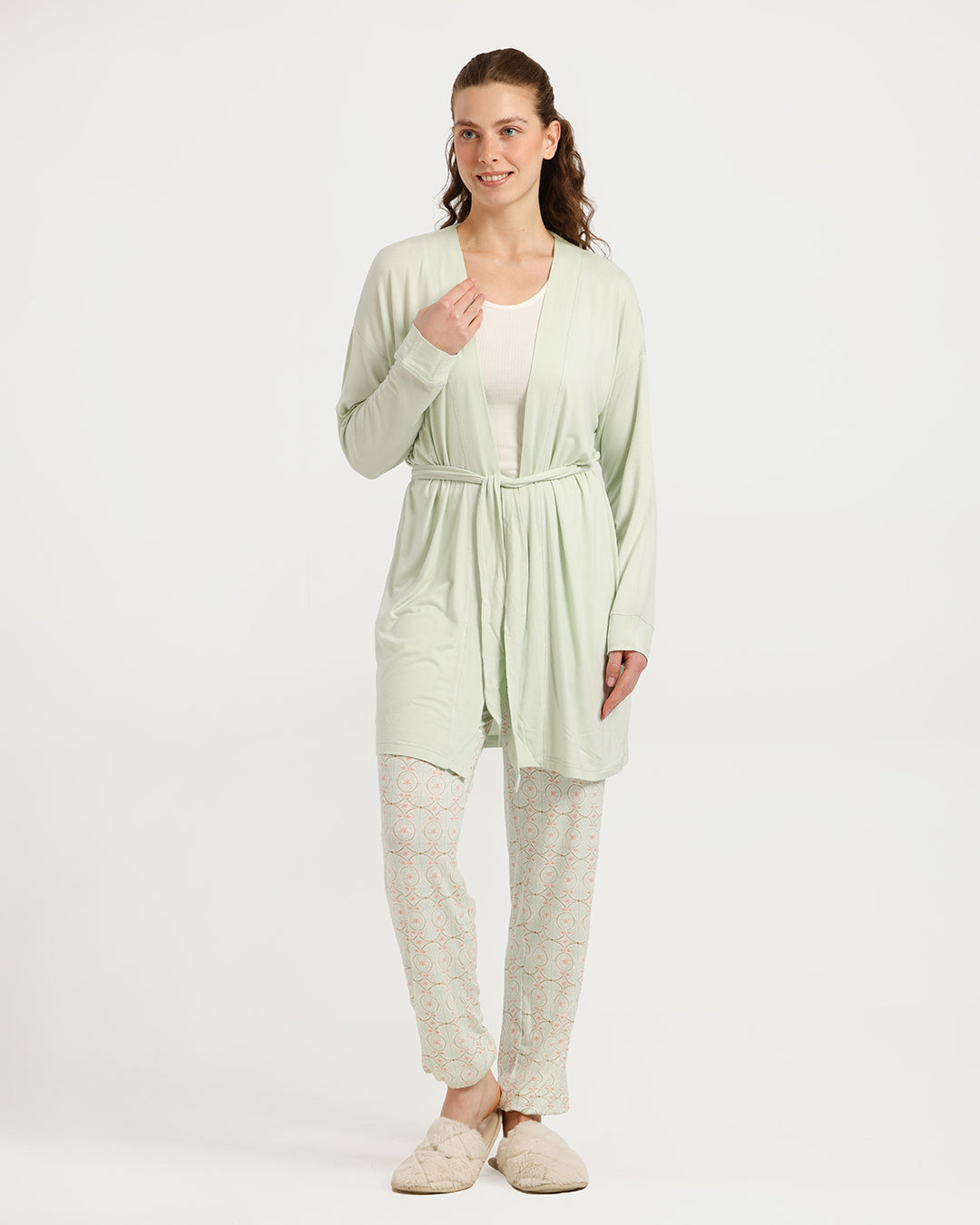 بيجاما حريمى 3 قطع ألوان الربيع