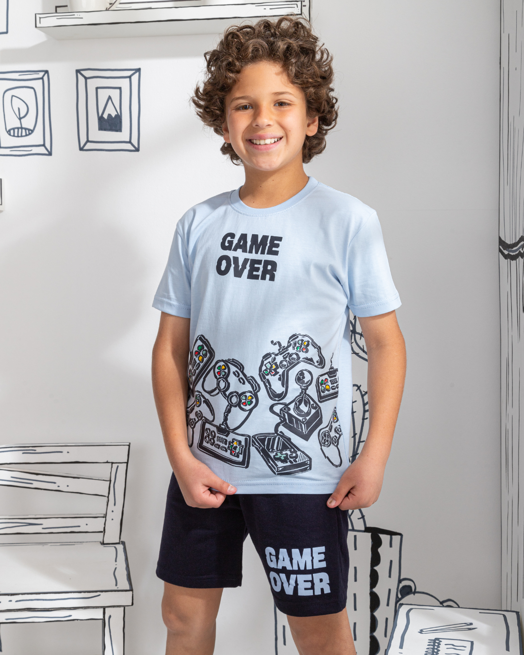 Game over jersey for my children