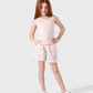 Girls' Pajamas with Apple Print