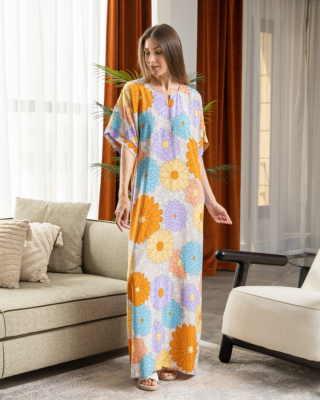 Viscose shirt, half sleeve 106