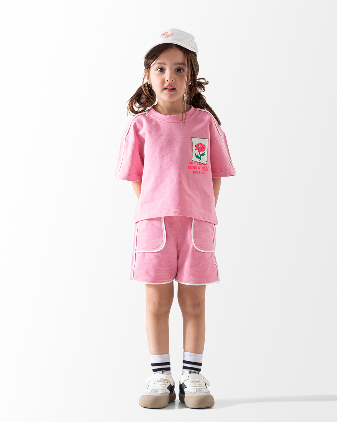 Girls' Kids Set Kind Person