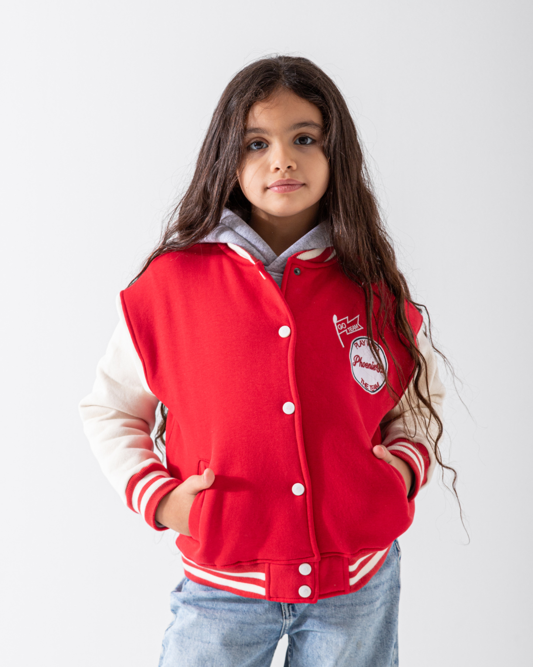 Team league سويت تيشرت بيسبول