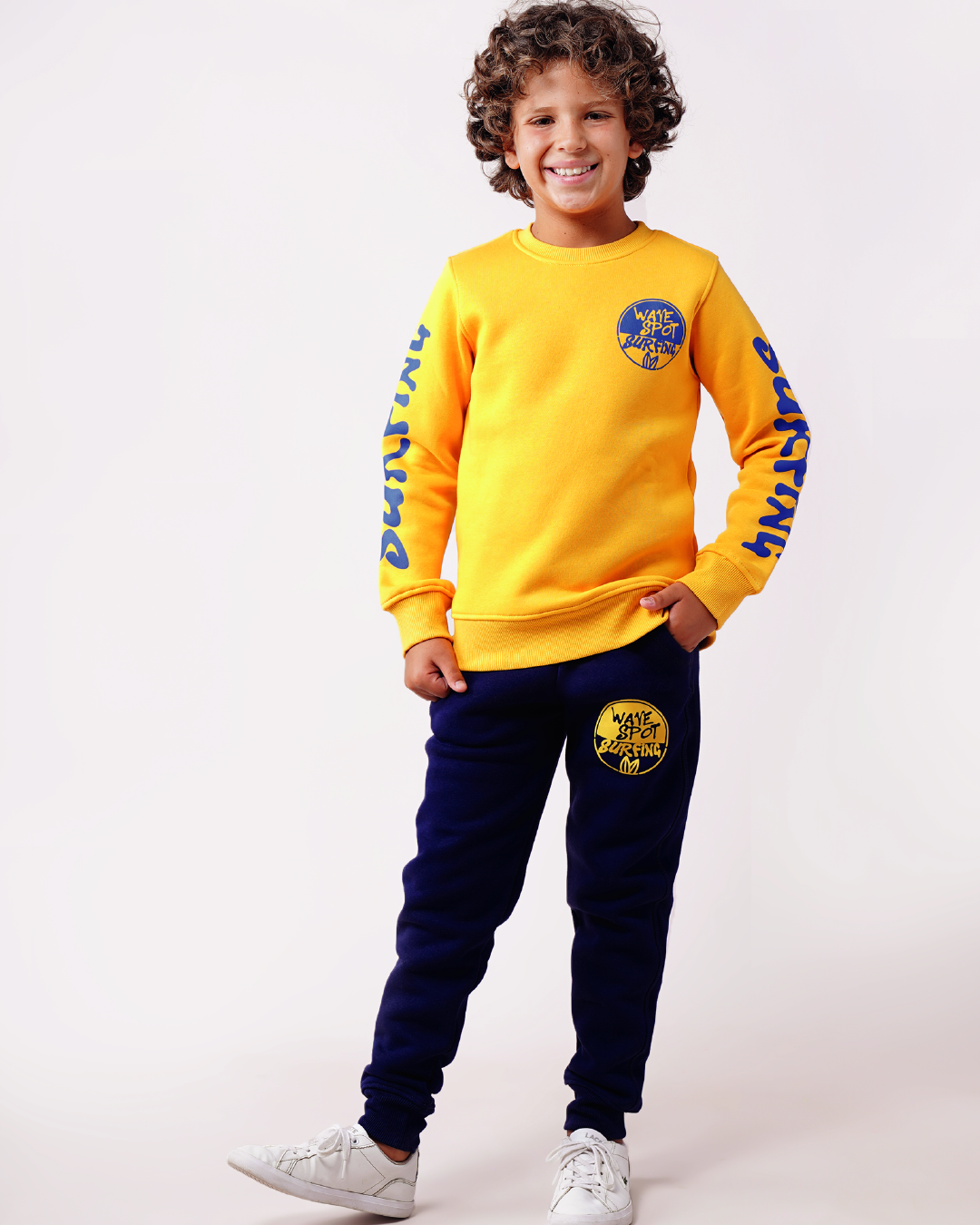 Surfing pajamas for boys, Round Milton, 4 printers + pants printing