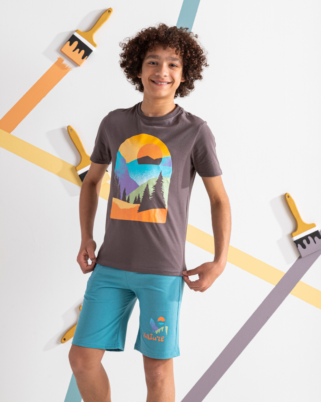 nature Pajamas for my children Shams