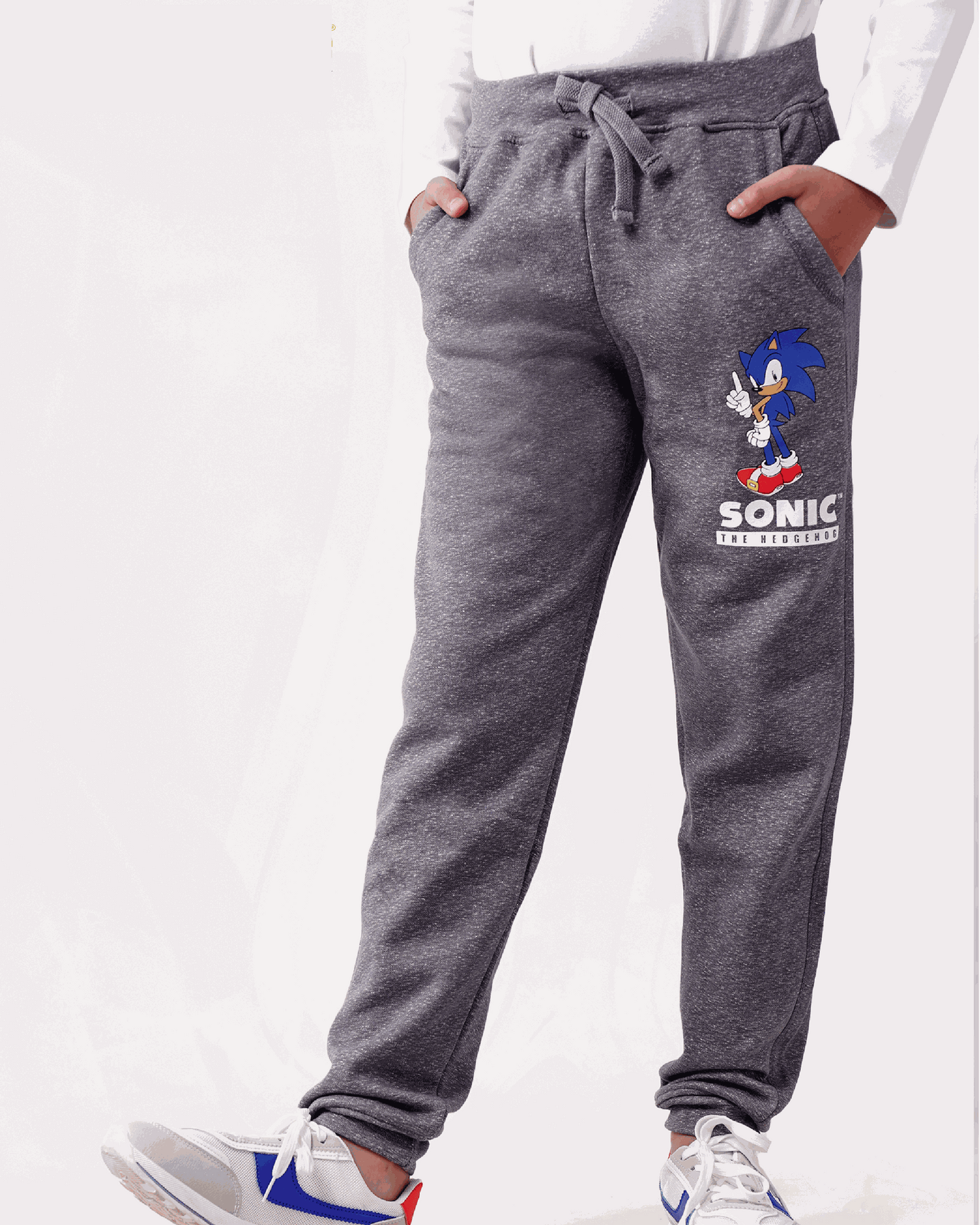 Sonic Milton boys' pajamas with drawstring and bracelet