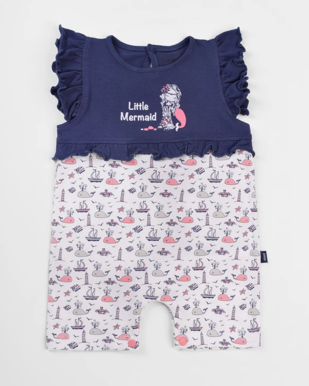 Little Mermaid سالوبيت بناتي كت مطبوع