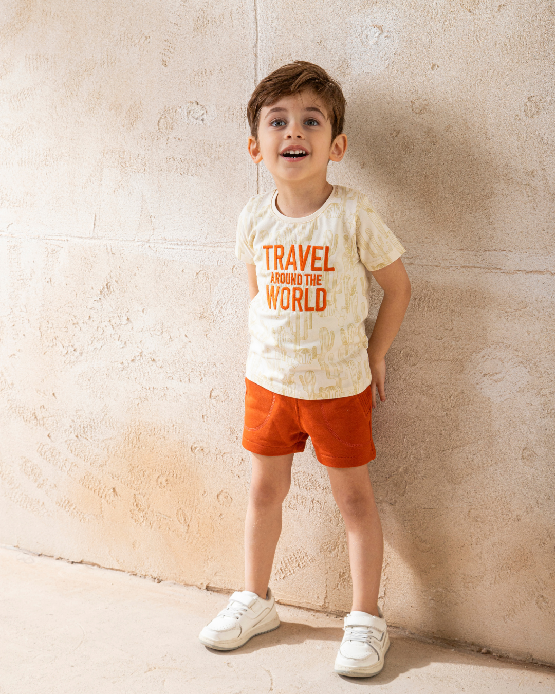 Travel around the world My children's pajamas