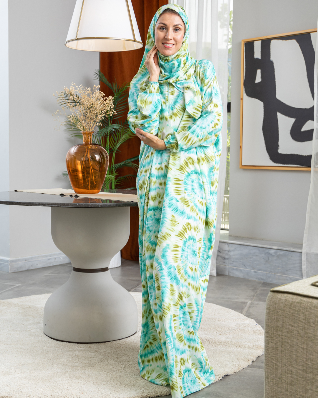 Asdal viscose printed