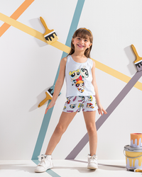 Power Puff girls' pajama shorts