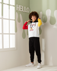 Mickey Mouse Boys' pajamas, cotton sweatshirt and pants