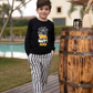 Daffy Duck Baby Boys Long Sleeve Cotton Pajamas * Summer Melton Stripe Pants