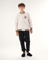 طقم بنطلون و جاكيت بيسبول بكباسين