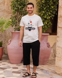 ESTD 1967 بيجاما رجالي نص كم و بنتاكور طويل