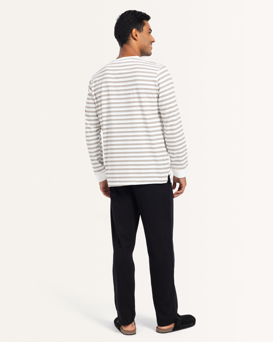 بيجاما بنطلون قطن و توب  مخطط