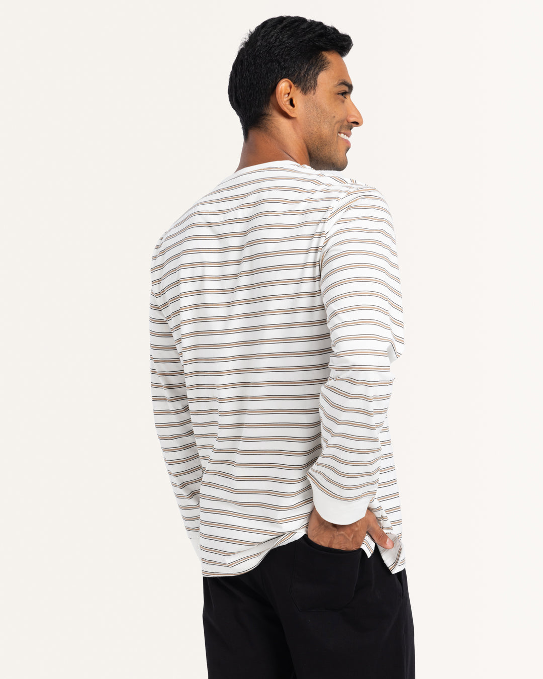 بيجاما بنطلون قطن و توب  مخطط