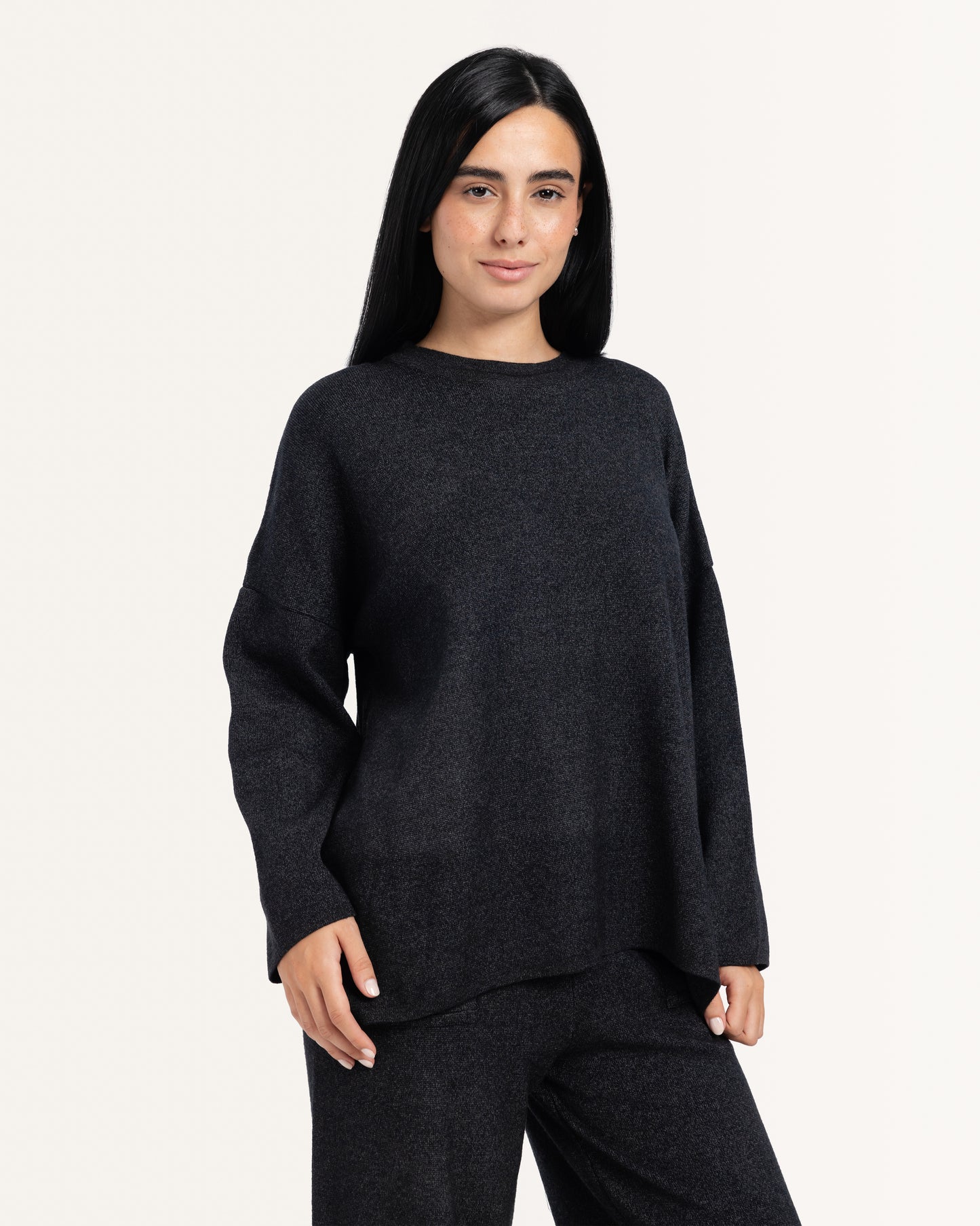 Oversized طقم تريكو حريمي