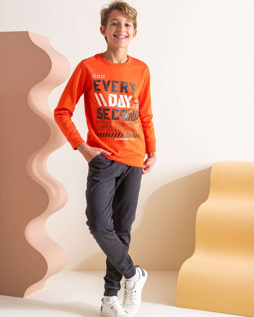 Every Day boys pajamas printed by Samar Milton Mcster