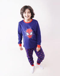 Spiderman Interlock pajamas for boys, cotton