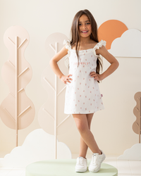 Friendly Little Girlفستان بناتي كَت