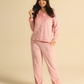 Polka Dots Women Classic pajama in Nude