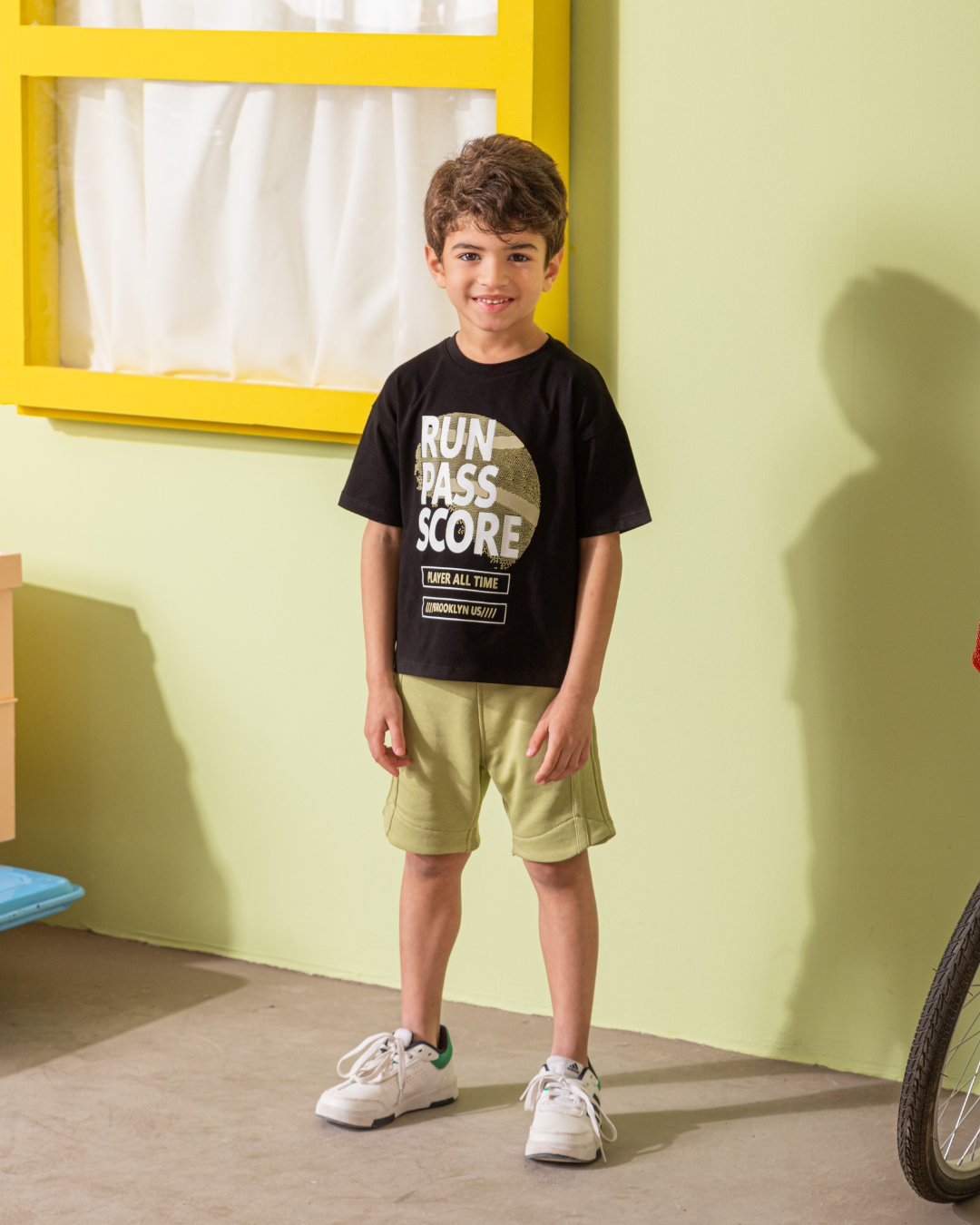 Run Pass Score  بيجامه اولادي وسط