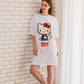 HELLO KITTY نايت شيرت حريمي نص كم قصير