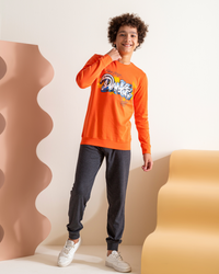 Danger بيجامه اولادي طباعة انترلوك