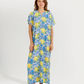 Long Printed Viscose Shirt 179