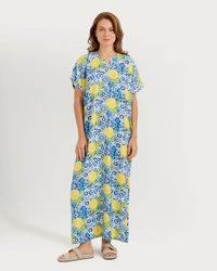 Long Printed Viscose Shirt 179