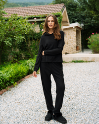 طقم  جاكارد كُم طويل