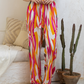 Women's viscose pants printed in colors