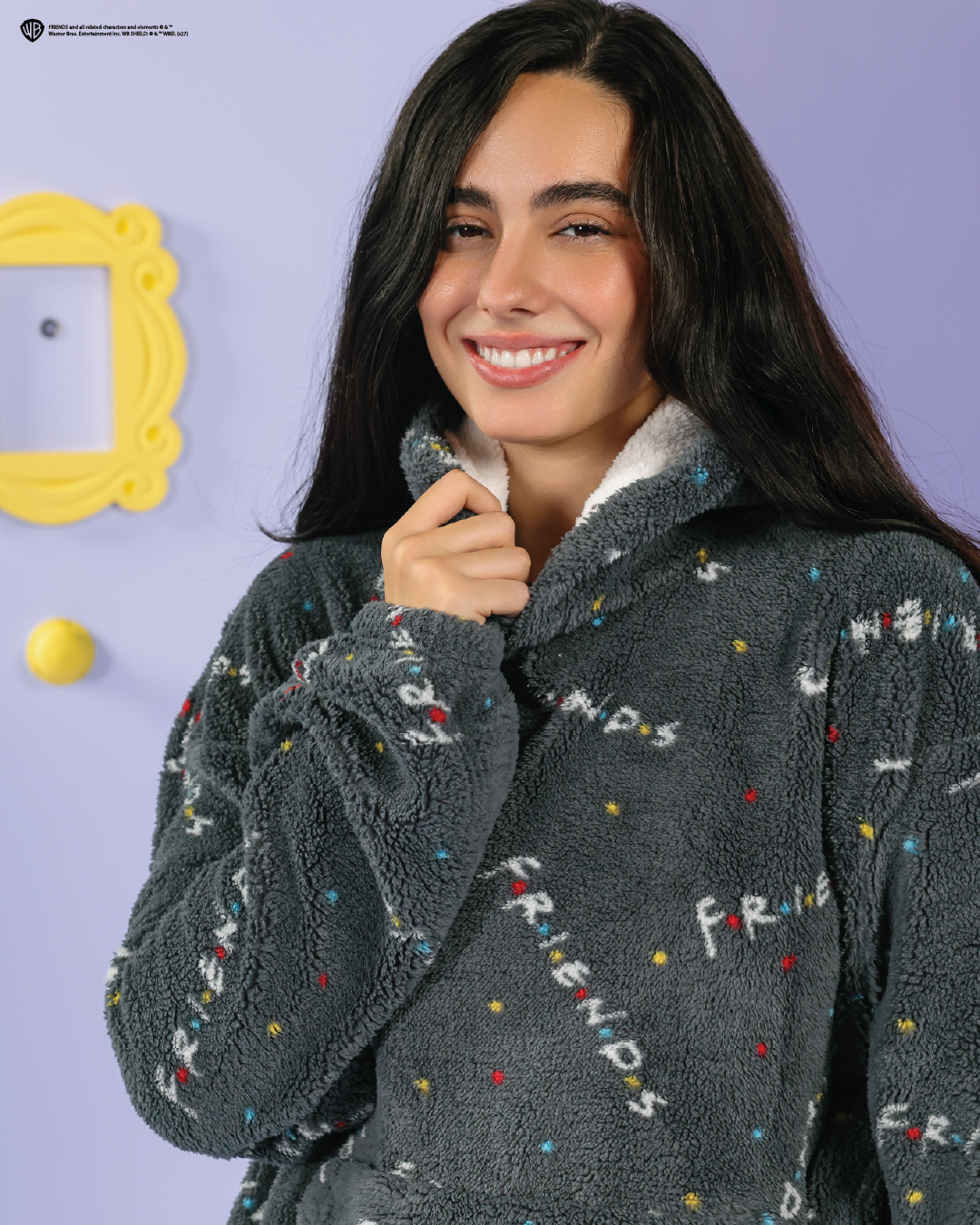 بطانية فريندز قابلة للارتداء