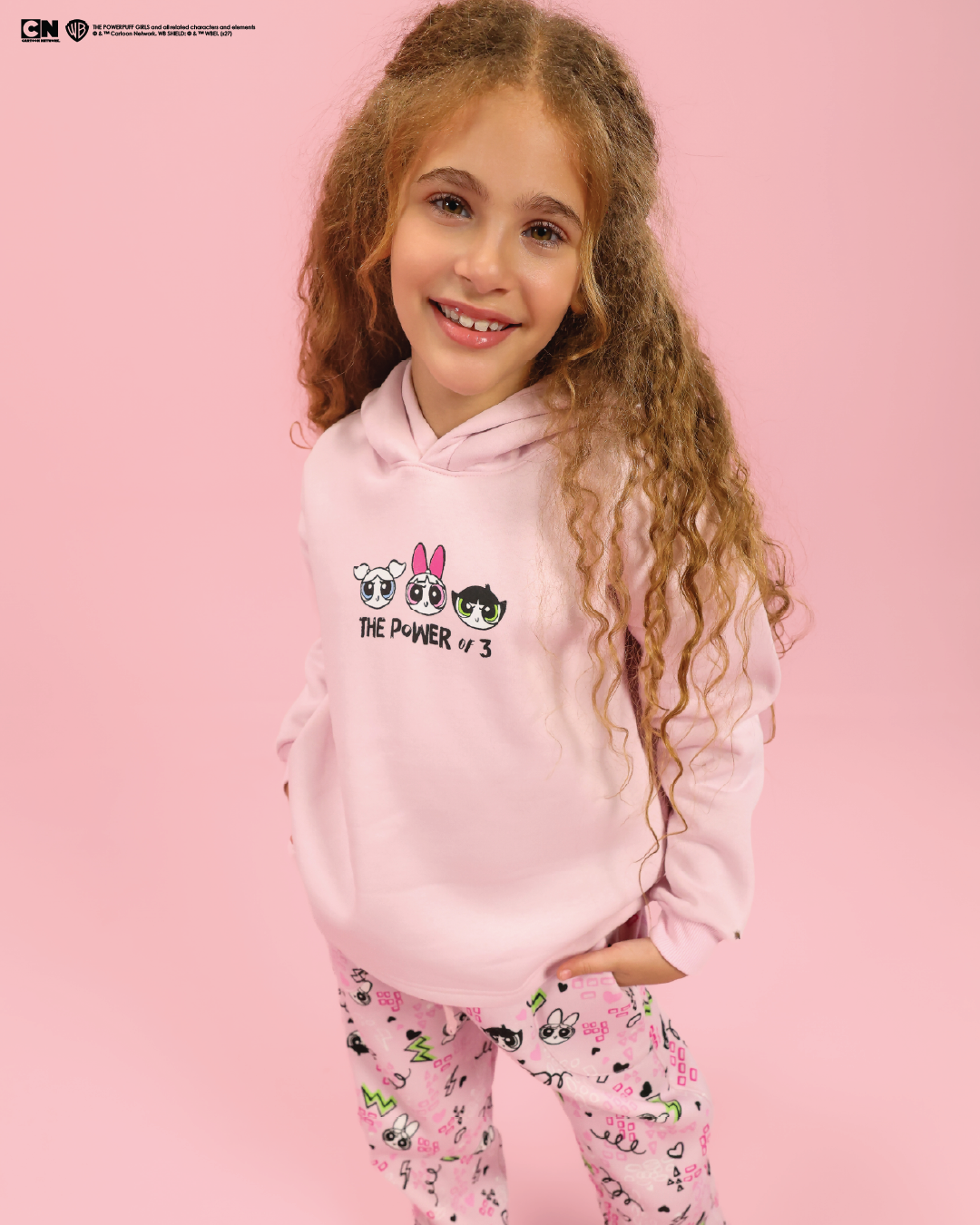 Powerpuff Girls hooded pajamas