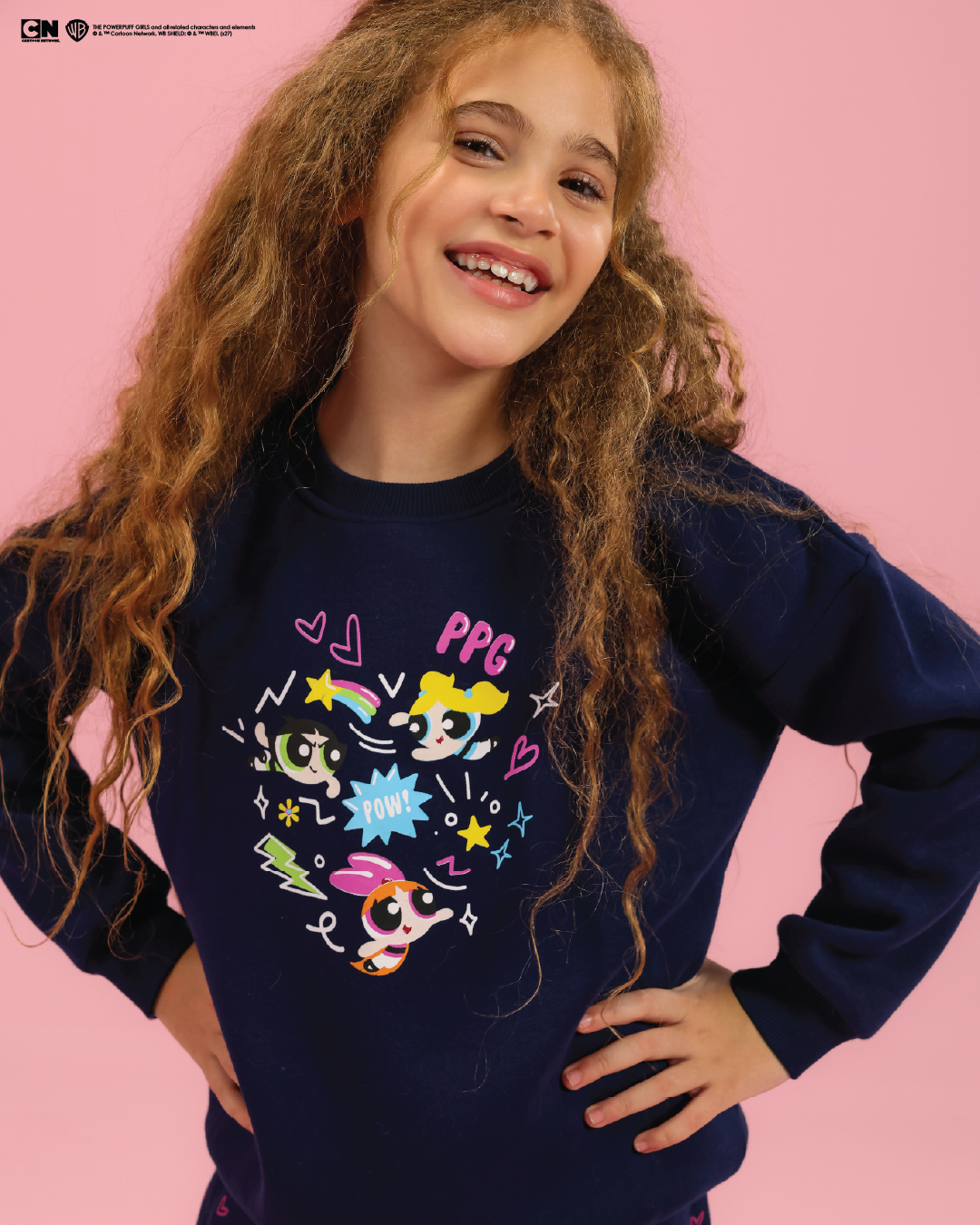 Powerpuff Girls Crew-Neck Pajamas