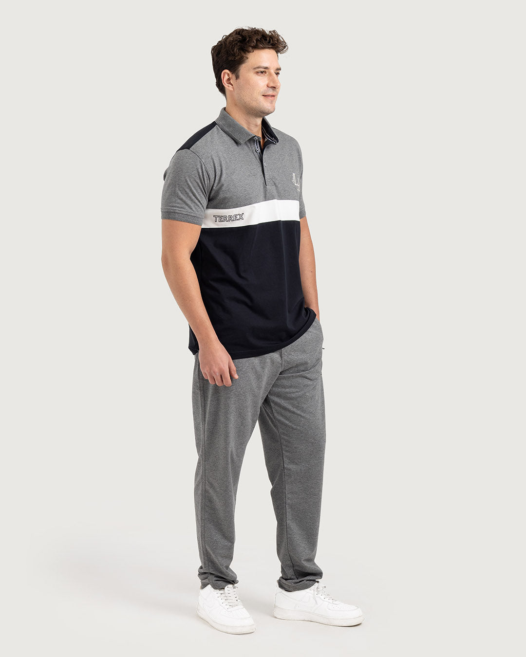 Survêtement for hommes, demi-manches, pantaloons